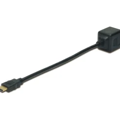 DIGITUS HDMI Y-Verteilerkabel 0,2m