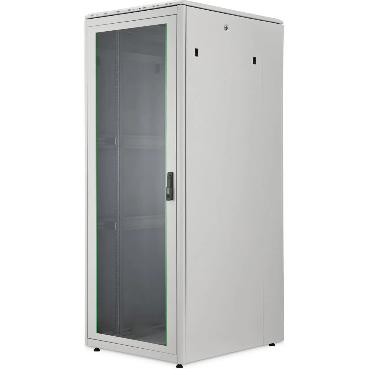 Digitus 42HE Netzwerkschrank Unique Light, 800x1000mm, grau (Speditionsversand)