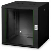 Digitus 12HE Wandgehäuse Unique 643x600x600mm RAL 9005, schwarz