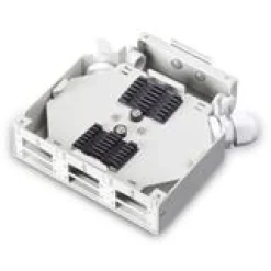 Digitus Hutschienenadapter LWL grau
