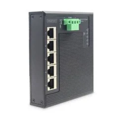 Digitus Industrie Gigabit Flat Switch, 5-Port
