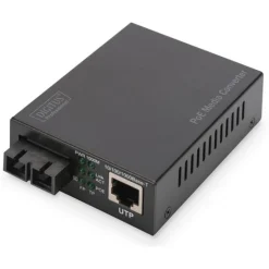 Digitus Konverter Gigabit PoE Multim. Media RJ45/SC MM PSE