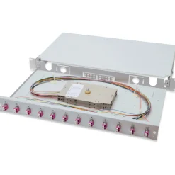 Digitus LWLSpleißbox, bestückt, LC, OM4