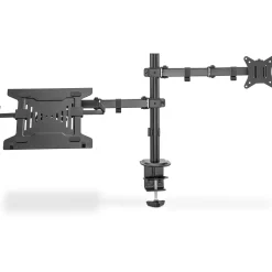 Digitus Monitor Arm with Notebook Tray 17-32IN CLAMP OR GROMMET MOUNT