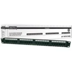 Digitus Patchfeld 19" Zoll DN-91524U 24 Port ungeschirmt Cat. 5e