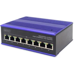 Digitus 8-Port Fast Ethernet PoE Swit.