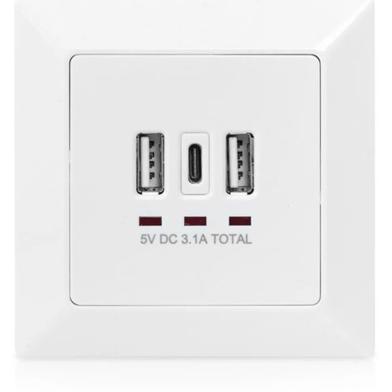 Digitus Steckdose mit USB A & USB-C Ports Unterput