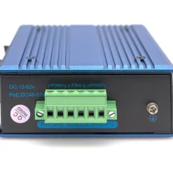 Digitus Switch Ind. 4-Port Gigabit 30W PoE Unmanaged blau