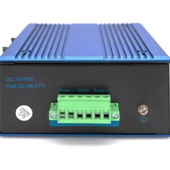 Digitus Switch Ind. 8-Port 10/100 PoE Unmanaged blau