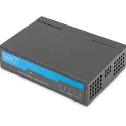 Digitus Switch 5-Port Gigabit Unmanaged Metallgehäuse schw
