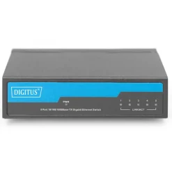 Digitus Switch 5-Port Gigabit Unmanaged Metallgehäuse schw