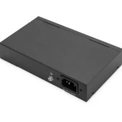 Digitus Switch 8+2Port 10/100 30W FE PoE Unmanaged schwa