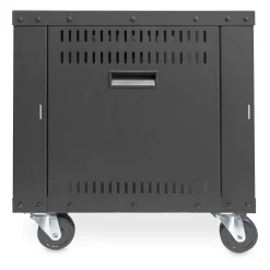 DIGITUS 8U AVS rack 420 x 507 x 460mm threaded mounting holes castors bl