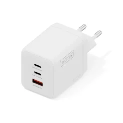 Digitus USB-Ladegerät GaN 100W, 2x USB-C, 1x USB-A weiß
