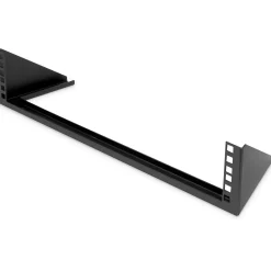 DIGITUS 2U vertical wall mounting bracket 105 x 504 x 151mm black
