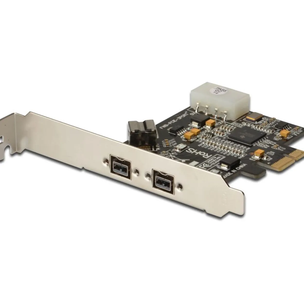 Digitus 3x FireWire 800 (1394b) Ports: 2x 9-Pin Extern + 1x 9-Pin Intern