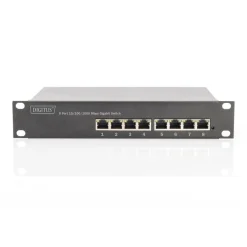 Digitus 10 Zoll 8-Port Gigabit Ethernet PoE+ Switch
