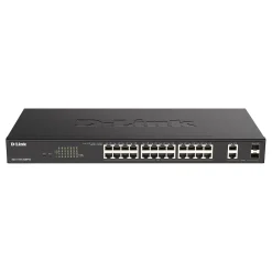 D-Link DGS-1100-26MPV2/E 26-Port PoE+ Gigabit Smart