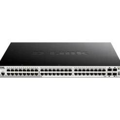D-Link Switch 48G 4SFP+ PoE+ 370W 48x10/100/1000 4xSFP+ L3 PoE