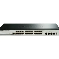D-Link Switch 24G 4SFP+ 24x10/100/1000 4xSFP+ L3
