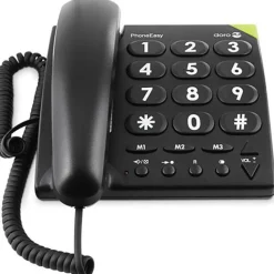 Doro Großtastentelefon PhoneEasy 311c schwarz