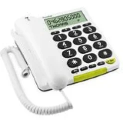 Doro Großtastentelefon PhoneEasy 312cs weiß