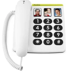 Doro Großtastentelefon PhoneEasy 331ph weiß