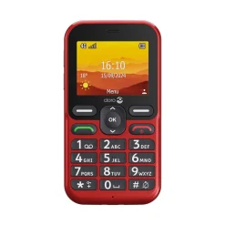 Doro Leva L10 4G, Großtastenhandy, rot