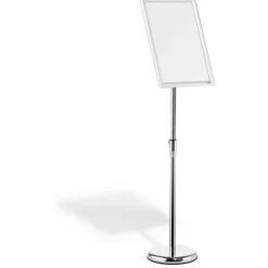 Durable Bodenständer INFO Aluminium Klapprahmen A3 silber