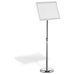 Durable Bodenständer INFO Aluminium Klapprahmen A3 silber