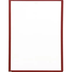 DURABLE Durable Sichttafel SherpaPanel A4 rot 5er Packung