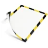 Durable DURAFRAME MAGNETIC SECURITY A4 5St gelb/schwarz