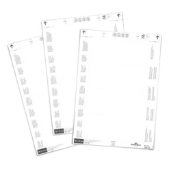 DURABLE Einsteckschilder für Kennzeichnungstaschen 6,7 x 15,0 cm, 80 St.