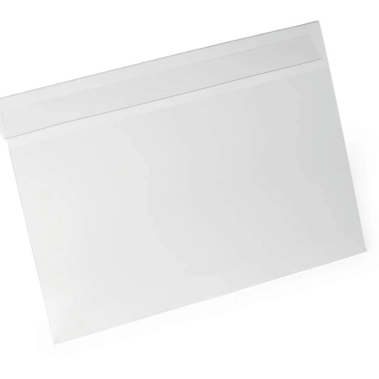 DURABLE 10 Kennzeichnungstaschen HARD COVER transparent DIN A4 quer