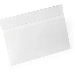 DURABLE 10 Kennzeichnungstaschen HARD COVER transparent DIN A5 quer