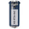 Durable Key Clip 07 dunkelblau, BTL 6