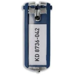 Durable Key Clip 07 dunkelblau, BTL 6