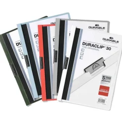 DURABLE 25 Klemmhefter DURACLIP farbsortiert