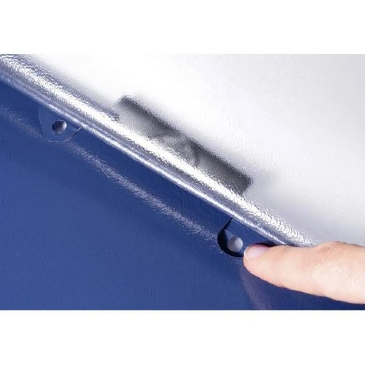 DURABLE 25 Klemmhefter 30 EASY FILE dunkelblau