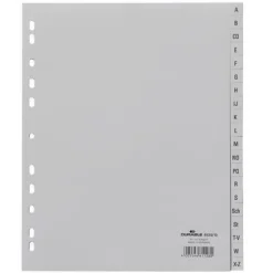 Durable Kunststoff-Register, A-Z, A4, überbreit, 20-teilig