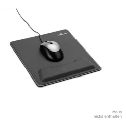 DURABLE Maus Pad ERGOTOP, mit Handgelenk-Auflage, anthrazit