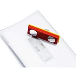 Durable Namensschild Click Fold m Magnet 54x90mm 10Stk trans