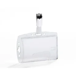DURABLE Namensschilder, Hartbox, mit Clip, 54 x 85 mm