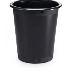 DURABLE Papierkorb BASIC, Kunststoff, 13 Liter, schwarz