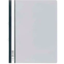 DURABLE 25 Schnellhefter Kunststoff grau DIN A4 überbreit