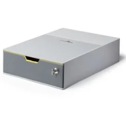 Durable Schubladenbox VARICOLOR 1Fach SAFE Schloss mehrfbg