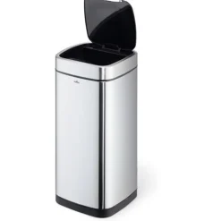 Durable Sensor Abfalleimer NO TOUCH 35l metallic silber