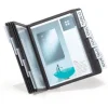 DURABLE Sichttafelsystem VARIO A5 Display System table 10 550601 DIN A5 schwarz mit 10 St. Sichttafeln