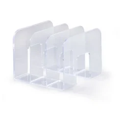 DURABLE Stehsammler TREND, Kunststoff, 3 Fächer, transparent