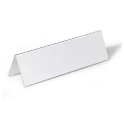 DURABLE Tisch-Namensschild, Dach-Form, aus Harfolie